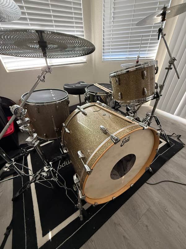 Pearl Masters Maple 2010s - Gold sparkle image 1