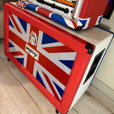 Orange Limited Edition Union Jack Rockerverb 50 MKII / 2x12 Cab Set image 5