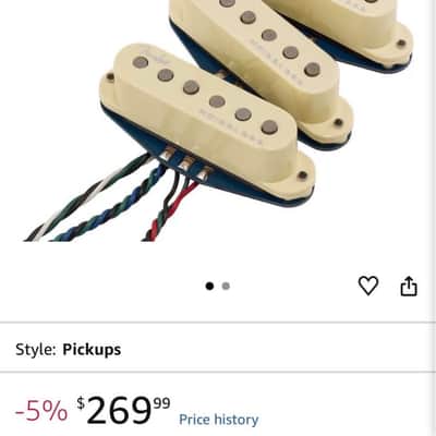 Fender Stratocaster Loaded Pickguard with Ultra Noiseless Vintage Pickups image 5