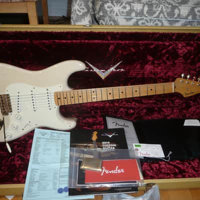 Fender Custom Shop 57 Stratocaster Relic 2019 - White Blonde image 1
