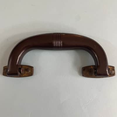 1950s Fender Brown Bakelite Broadcaster Nocaster Telecaster Esquire Case Handle! P263 image 1