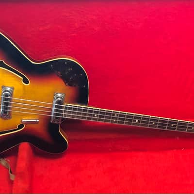 1960s Framus Star Bass 5/150 -"Wyman Bass" w/hard case - AS-IS, For Restoration/Parts image 2