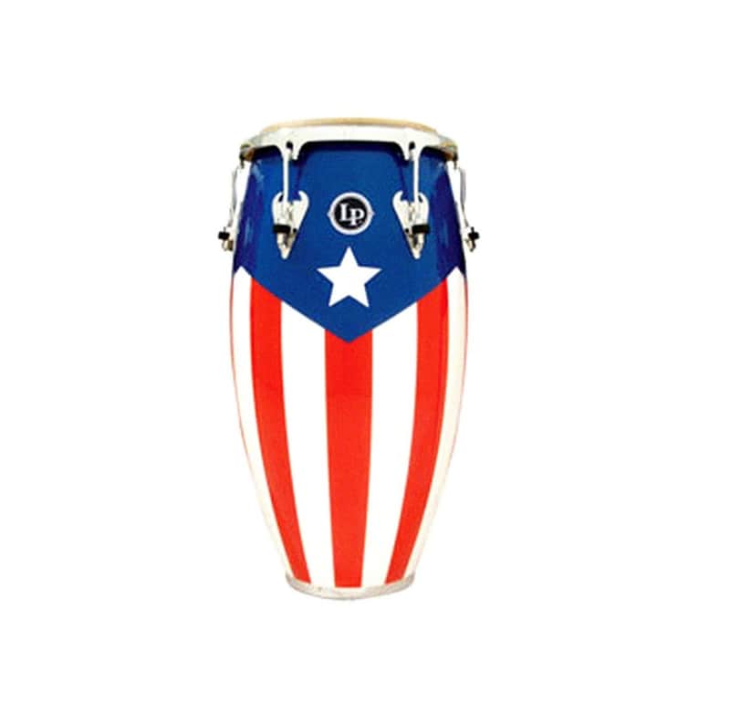 Latin Percussion M754S-PR Matador Series Puerto Rican Heritage Wood 12.5" Tumba image 1