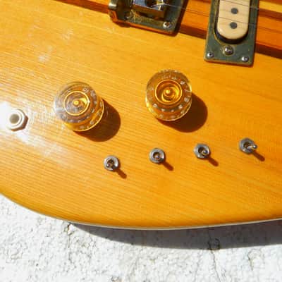 Cort PB1L Guitar, 1970's, Stratocaster Style, Neck Thru Body,  Incredible, Hang Tags, Case image 8