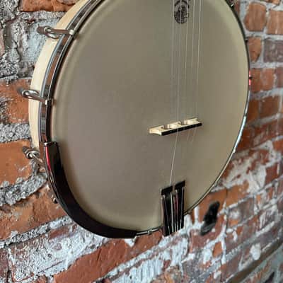Deering Goodtime Americana Openback 5 String Banjo 2010s - Natural image 8