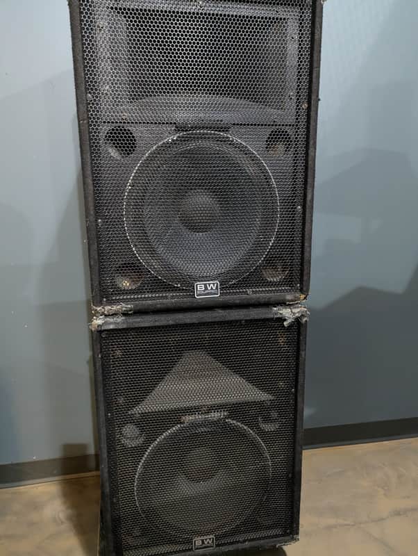 Peavey HDH 244T 15" Passive Speakers Made in USA ( Pair) image 1