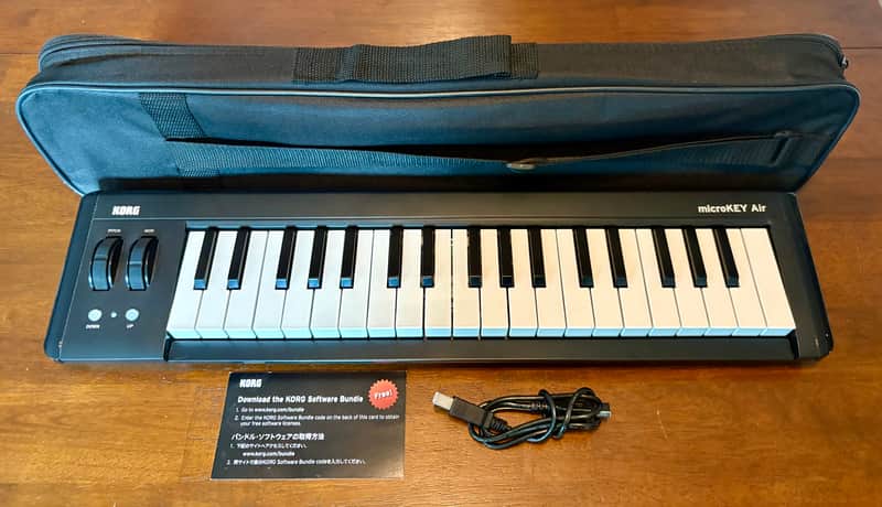 Korg microKEY Air 49-Key Bluetooth/USB MIDI Controller