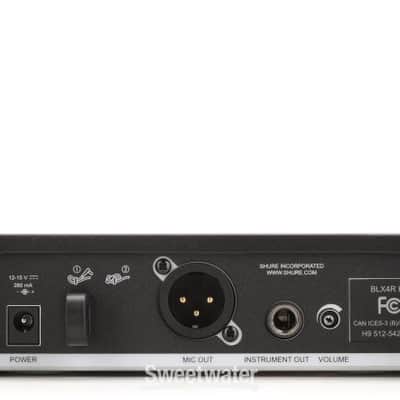 Shure BLX4R Wireless Receiver - H9 Band (BLX4R-H9d1) image 6