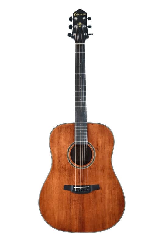 Crafter Silver Series 250 Dreadnought Acoustic Guitar - Natural - HD250-BR image 1