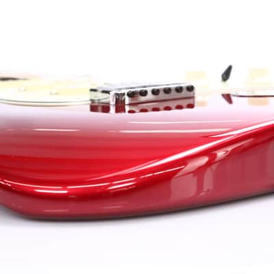 Mercurio Red Strat Stratocaster Electric Guitar Interchangeable Pickups #50809 image 21
