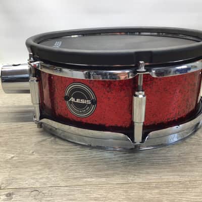 Alesis Strike 10" Dual-Zone Mesh Electronic Red Sparkle Drum Pad image 4