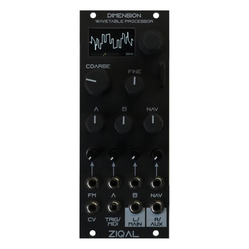 Ziqal Dimension mk3 Wavetable Processor Eurorack Module image 1