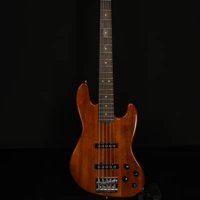 Fender Deluxe Active Jazz Bass Okoume V 2015 - Natural image 1