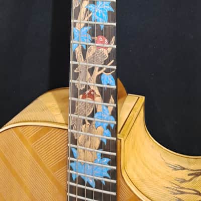 Blueberry NEW IN STOCK Handmade Acoustic Guitar Dreadnought image 3