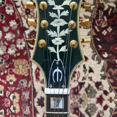 Broadway Hollowbody Left-Handed Electric Guitar – Wine Red w/ Bigsby, Grover Locking Tuners, Bone Nut + OHSC image 5