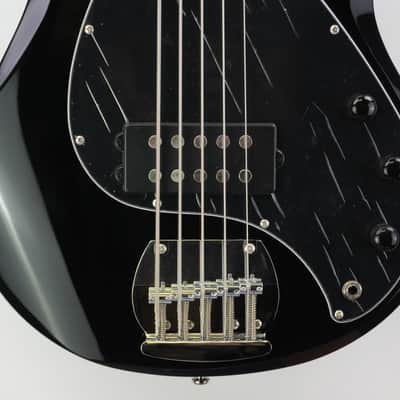 Sterling by Music Man Stingray Ray 5 5-String Bass Black image 3