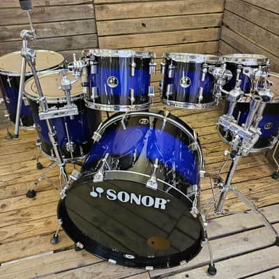 Drum Kit Sonor 3007 Special Edition, Midnight Blue USED! RKSFM200526 image 3