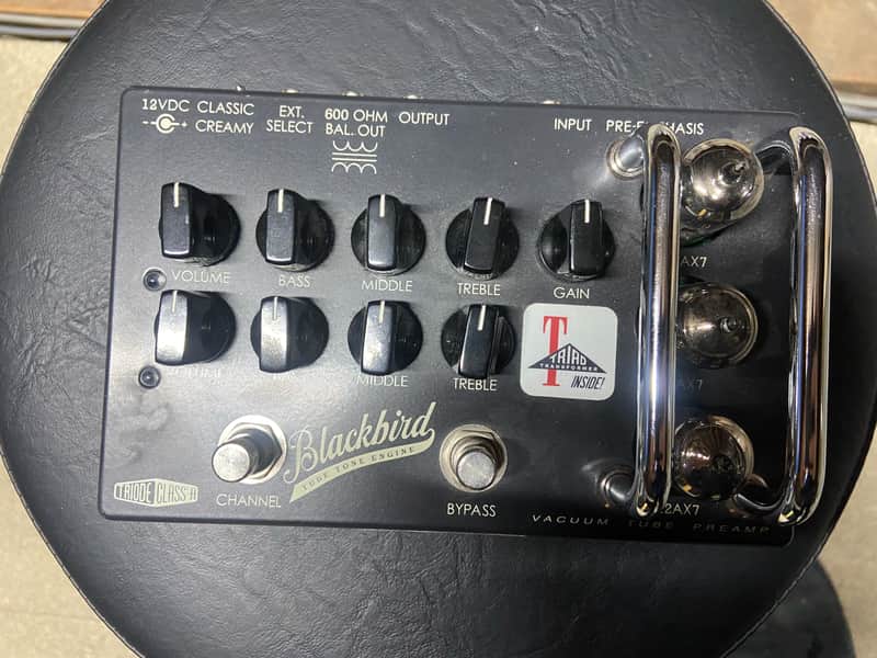 Effectrode SR-71 Blackbird valve preamplifier c. 2017 - black image 1