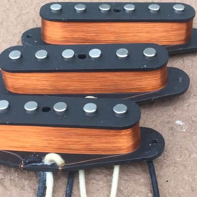 Hand Wound Stratocaster Pickups Set-Vintage Class-Alnico 5-Handwound Strat-Tone Hatch image 1