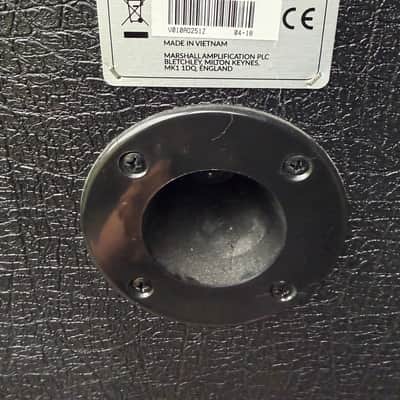 Marshall MX112R 80-Watt 1x12" Guitar Speaker Cabinet 2012 - Present - Black image 4
