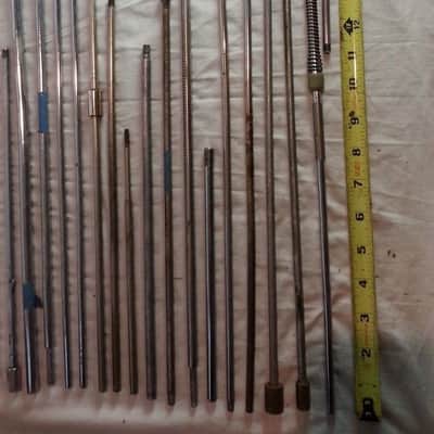 *Hi-Hats Stands Clutch Pull-Rods Hardware Parts Lot Vintage 60s Slingerland+More image 2