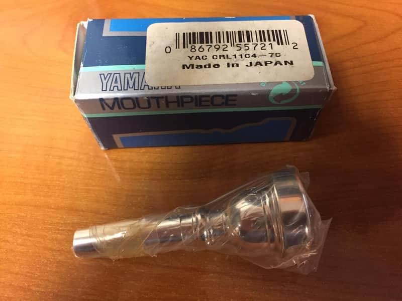 Yamaha YAC CRL11C4 Standard Series Long Shank Cornet Mouthpiece - 11C4 image 1