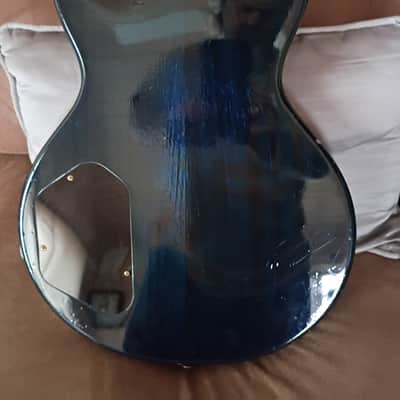 Aria Pro II PE-850 Transparent Blue 1990 Electric Guitar Ref.No 6054 image 3