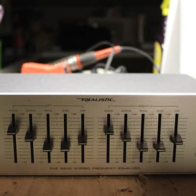 Restored Realistic 31-1988 5 band Graphic Equalizer (3) image 1