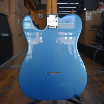 Fender American Professional Classic Telecaster Electric Guitar Faded Lake Placid Blue w/Padded Gig Bag image 3