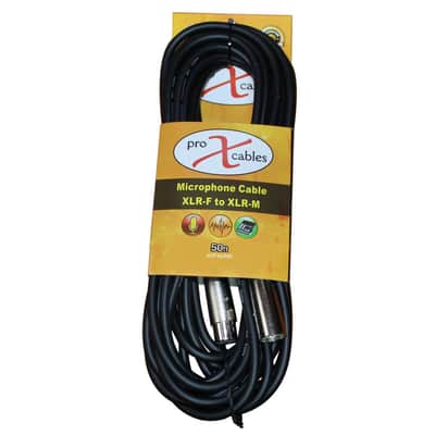 ProX Premium Series XCP-XLR50 50' XLR-F to XLR-M Balanced Audio Microphone Cable image 4