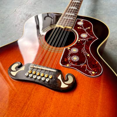 Epiphone by Gibson EJ-212 1991 - Vintage Sunburst image 3