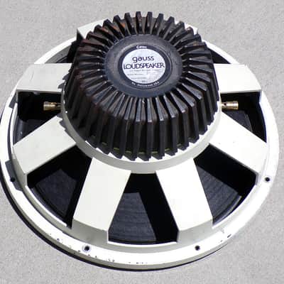 15 inch Gauss 4583F Woofer Speaker - Fresh Rebuild! #2 image 2