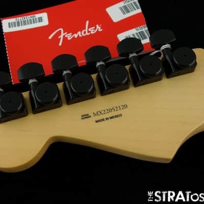 Fender Player Stratocaster Strat NECK + HIPSHOT BLACK LOCKING TUNERS Maple image 6