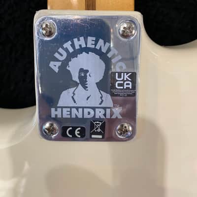 Fender Jimi Hendrix Artist Series Signature Stratocaster Olympic White #MX22269910 (8lbs, 4.0oz) image 4