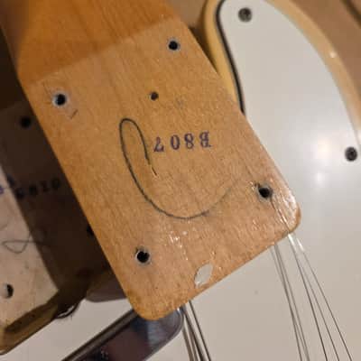 1968 Fender Telecaster - Blonde - All Original - Rosewood Fretbaord - w/OHSC image 14