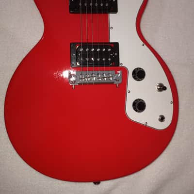 2017 Gibson S Series M2 Guitar Melody Maker Les Paul Junior Bright Cherry Red image 1