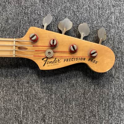 1976 Fender Precision Bass Guitar with DiMarzio Pickup and Series/Parallel Switch image 15