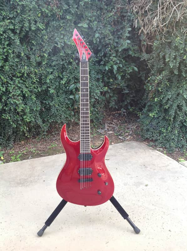 Washburn HM Series Renegade WM-24 Metallic Red | Reverb