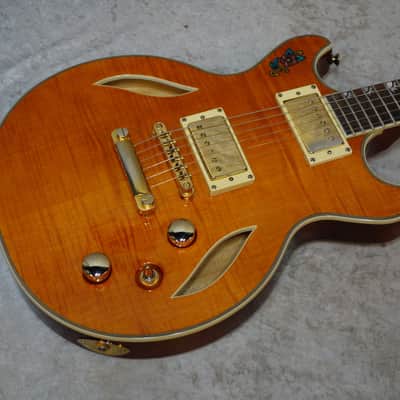 Dean Del Sol electric guitar in natural finish image 1