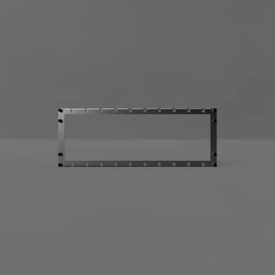 4U 10 Module Master Frame (Black) image 3