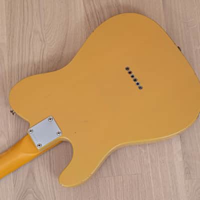 1980s Tokai Breezysound Model TE50-BLR T-Style Vintage Electric Guitar Butterscotch Japan w/ Case image 14