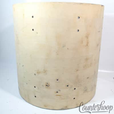 Rogers 16x16"Floor Tom Drum Shell Dayton Holiday/Powertone 5Ply Keller Maple USA image 4