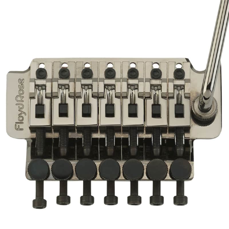Genuine Floyd Rose 1000 Series Original-Style 7 String Tremolo System - Black Nickel image 1