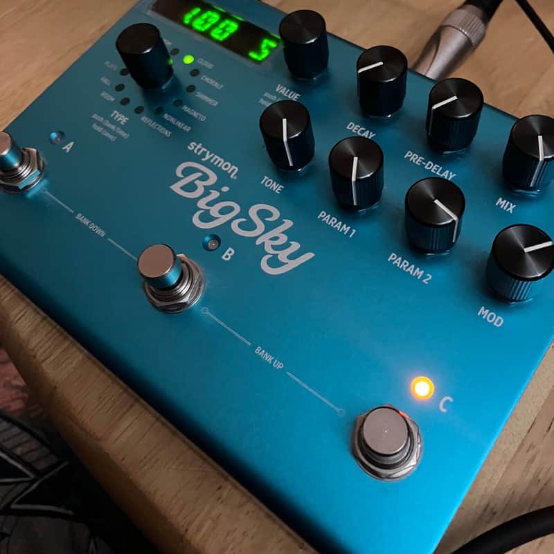 2013 – Present Strymon Big Sky Reverb Blue
