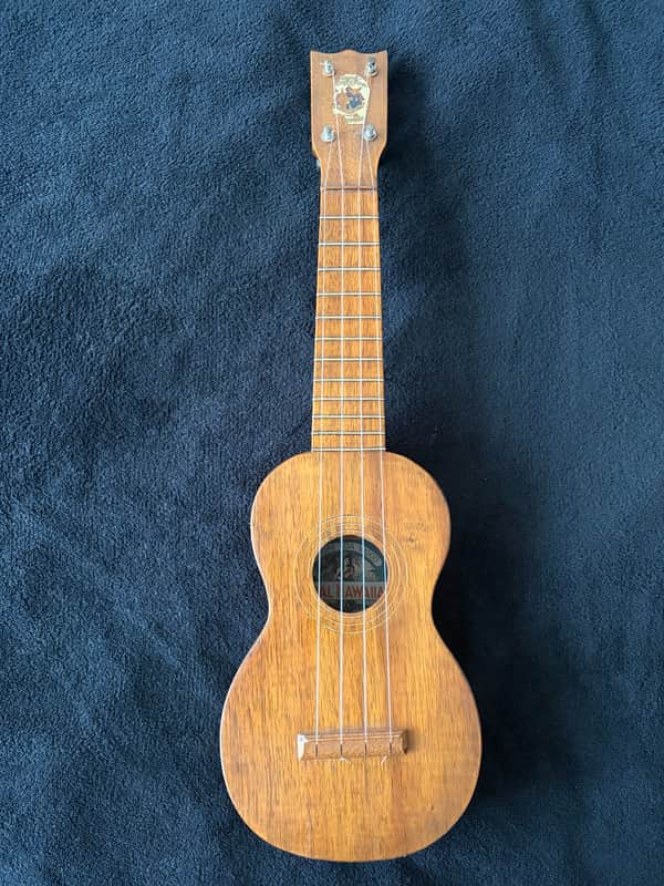Vintage Royal Hawaiian Solid Koa Soprano Ukulele with Period Case 1920s - 1930s image 1