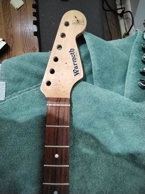Warmoth Rosewood Stratocaster Neck Rosewood image 1