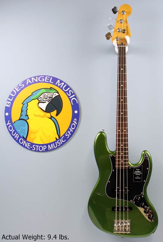 Fender Player II Modified Active Jazz Bass, Harvest Green Metallic image 1