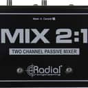 Radial MIX 2:1 Dual-Channel Passive Mixer/Combiner Box