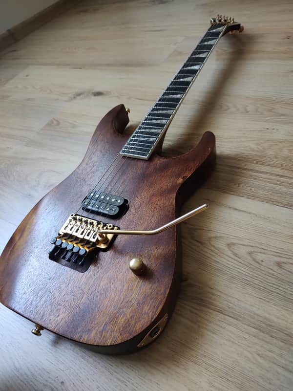 Handmade Superstrat – Original Floyd Rose, Ebony Board, Stainless Frets, Seymour Duncan image 1