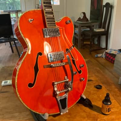 Carlo Robelli CRB 1955 1990- 2010 - Flamed orange mahogany image 5